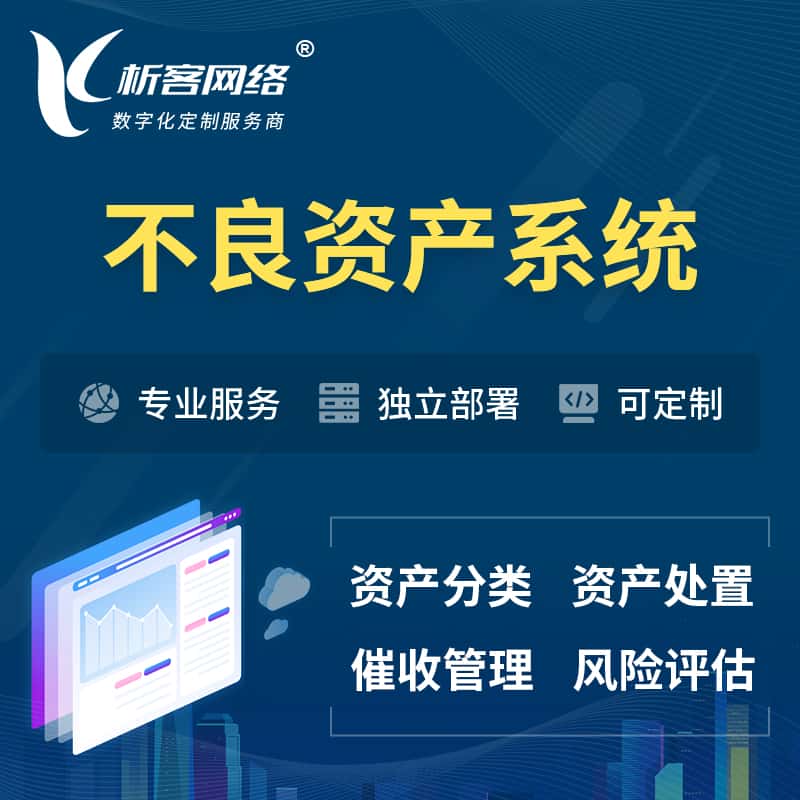 昌吉回族不良资产管理系统